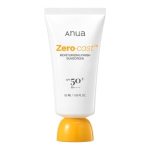 Anua Zero-Cast Moisturising Finish Sunscreen