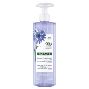 Klorane Micellar Water 3-in-1 Make-Up Remover – Flower micellar water 3 in 1 400 ml