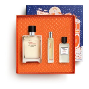 Terre D´Hermes Intense Gift Set EDP 100 ml, After Shave Balsam 40 ml and EDP 15 ml