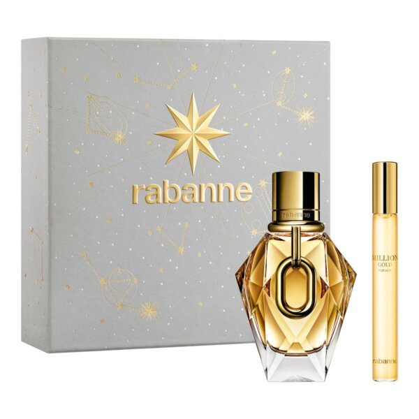 Paco Rabanne Million Gold for Her Gift Set EDP 50 ml and EDP Miniature 10 ml