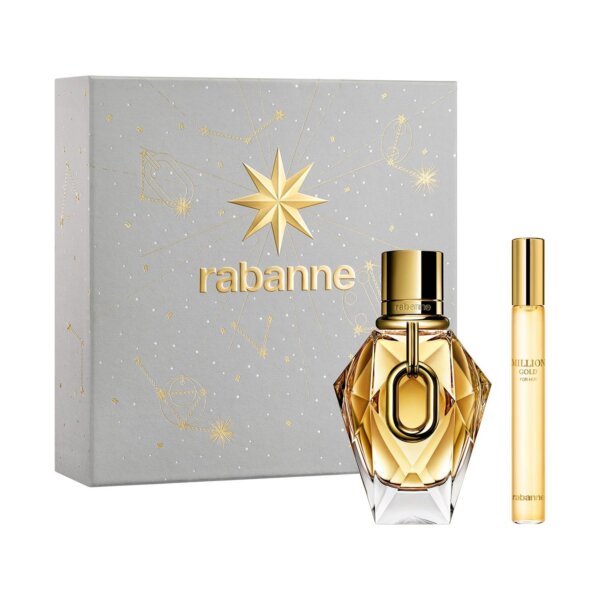 Paco Rabanne Million Gold for Her Gift Set EDP 50 ml and EDP Miniature 10 ml