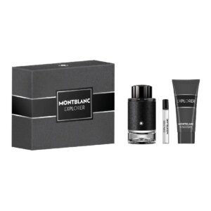 Mont Blanc Explorer Gift set EDP 100 ml, shower gel 100 ml and miniature EDP 7,5 ml