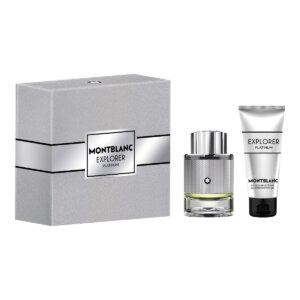 Mont Blanc Explorer Platinum Gift set EDP 60 ml and shower gel 100 ml