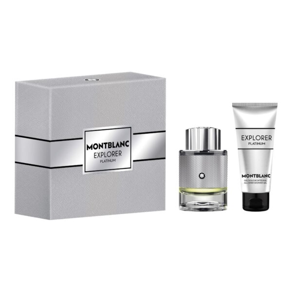 Mont Blanc Explorer Platinum Gift set EDP 60 ml and shower gel 100 ml Mont Blanc Explorer Platinum Gift set EDP 60 ml and shower gel 100 ml