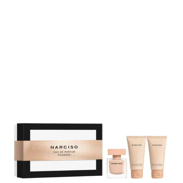 Narciso Poudree EDP gift set 50 ml, shower cream 50 ml and body lotion 50 ml Narciso Poudree EDP gift set 50 ml, shower cream 50 ml and body lotion 50 ml