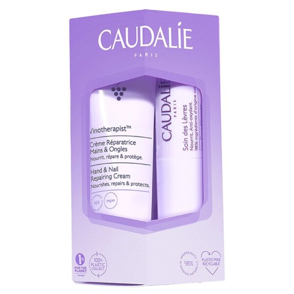Caudalie Vinotherapist Hand & Nail Cream Set – gift set Caudalie Vinotherapist Hand & Nail Cream Set – gift set