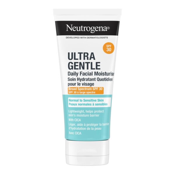 Neutrogena Ultra Gentle Facial Mosturiser SPF 30 – Hydratační pleťový krém