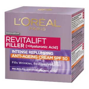 L´Oréal Revitalift Filler HA Day Cream SPF 50 – Daily skin cream