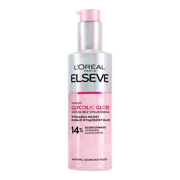 L'Oréal Paris Elseve Glycolic Gloss Leave-In Serum 150 ml Elseve Glycolic Gloss Leave Seerum