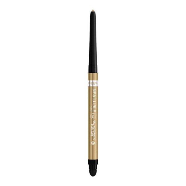 L'Oréal Infallible Grip 36H Gel Automatic Eye Liner silmalainer 1,2 g – toon 014 Soft Gold L´Oréal Infallible Grip 36H Gel Automatic Eye Liner 1,2 g