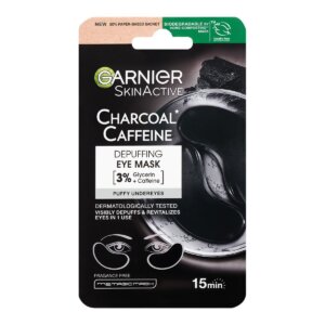 Garnier Skin Naturals Charcoal Caffeine Depuffing Eye Mask