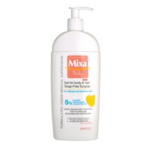 Mixa Baby Gel for body & hair Soap-Free Surgres – Extra nourishing cleansing gel and body hair of children