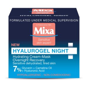 Mixa Hyalurogel Night Moisturizing Night Cream-Mask