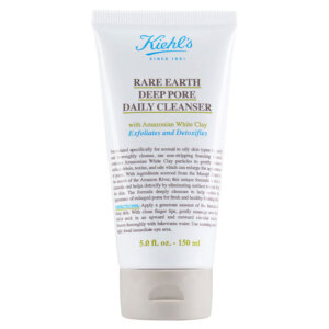 Kiehl’s Rare Earth Deep Pore Daily Cleanser – Cleansing gel minimizing pores