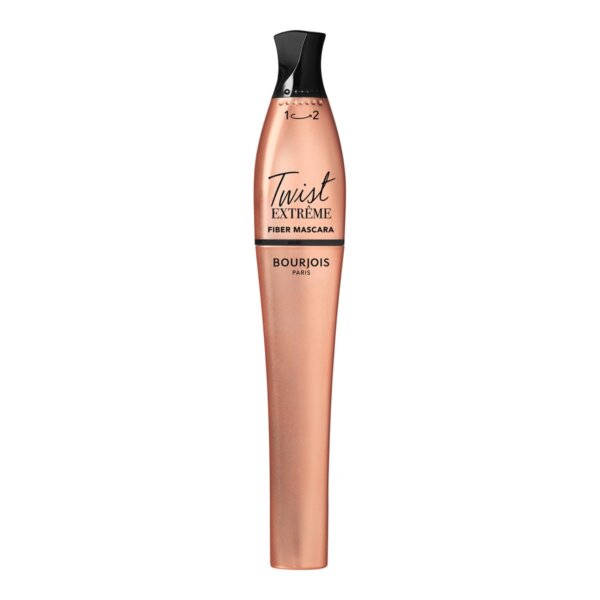 Bourjois Twist Extreme Fiber Mascara – Mascara with swivel brush 8 ml Bourjois Twist Extreme Fiber Mascara – Mascara with swivel brush 8 ml