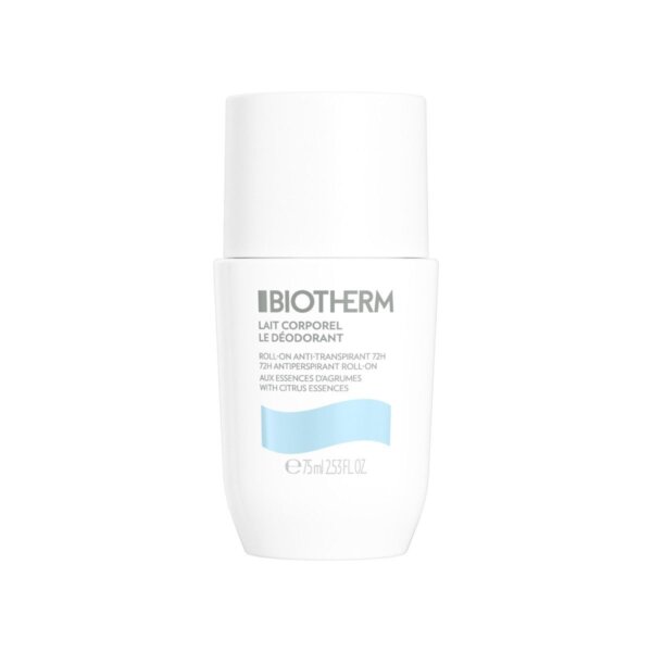 Biotherm Le Déodorant By Lait Corporel 48h Roll-On Antiperspirant 75 ml