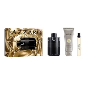 Azzaro Wanted Gift set EDP 100 ml, miniature EDP 10 ml and shower gel 75 ml