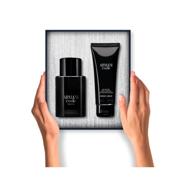 Armani Code for Men Parfum Gift Set Parfum 50 ml and shower gel 75 ml