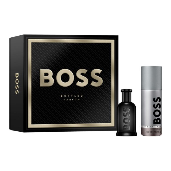 Boss Bottled Parfum Gift set Parfum 50 ml and deospray 150 ml Boss Bottled Parfum Gift set Parfum 50 ml and deospray 150 ml