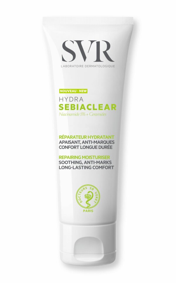 SVR Laboratoire Sebiaclear Hydra Cream – Zklidňující a hydratační krém pro pleť s nedokonalostmi