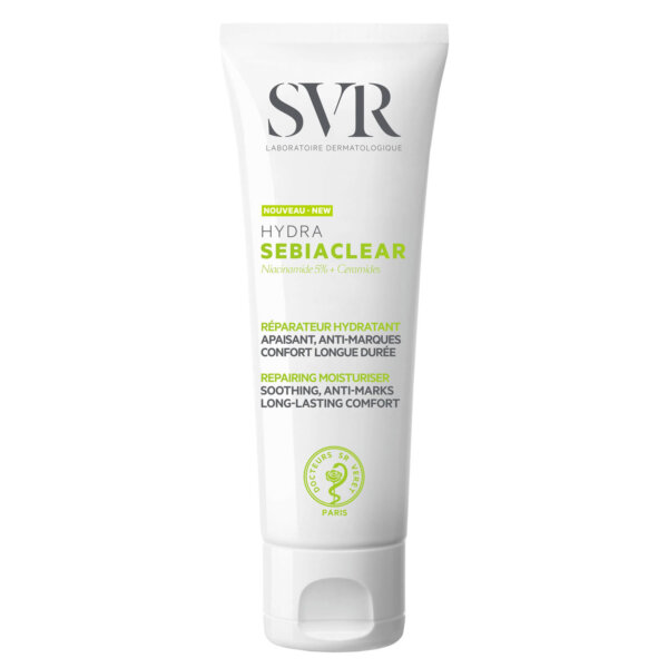 SVR Laboratoire Sebiaclear Hydra Cream – Zklidňující a hydratační krém pro pleť s nedokonalostmi