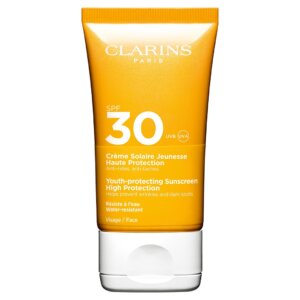 Clarins Youth-protecting Sunscreen SPF 30- Protective face cream