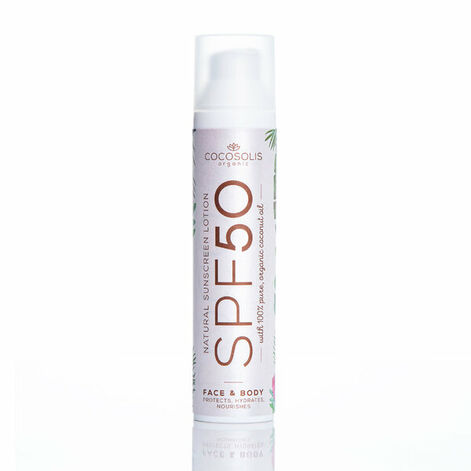 Cocosolis Natural Sunscreen Lotion SPF50 – Krém na opalování s hydratačním účinkem
