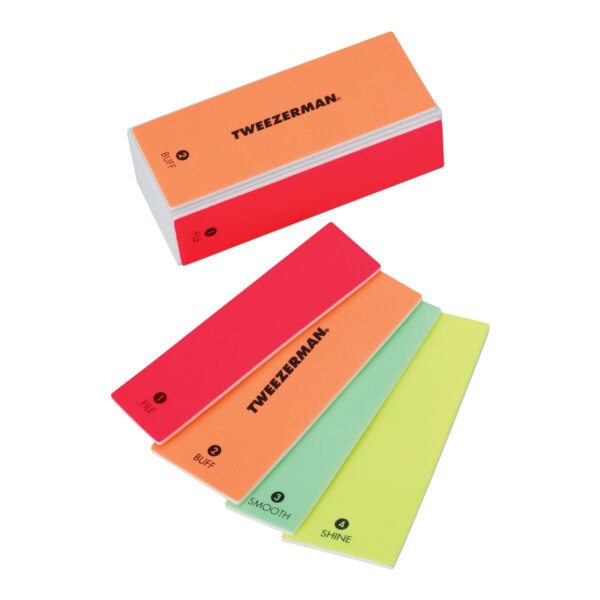Tweezerman Neon Hot 4-IN-1 Nail File Tweezerman Neon Hot 4-In-1 Nail File