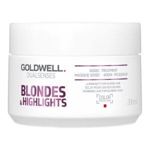 Goldwell Regenerating Mask neutralizing yellow hair tones Dualsenses Blonde s & Highlights (60 Sec Treatment)