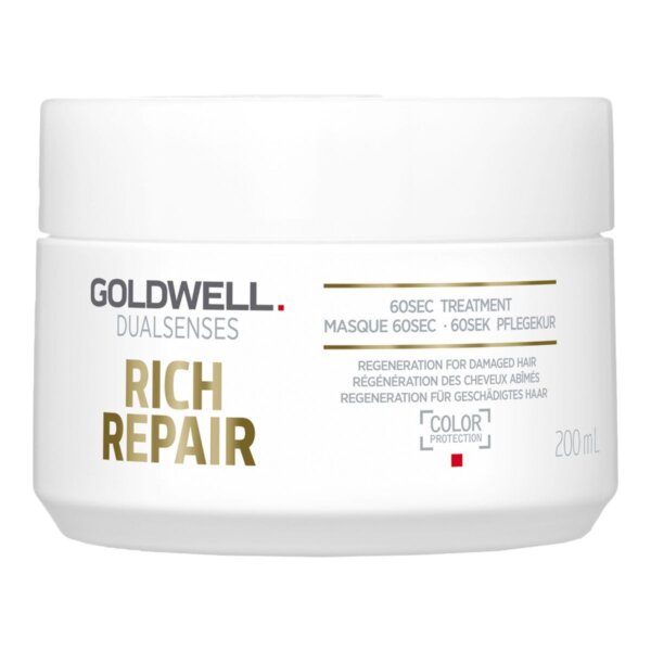 Goldwell Mask for Dry and Damaged Hair Dualsenses Rich Repair (60Sec Treatment)