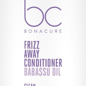 Schwarzkopf Professional BC Bonacure Frizz Away Conditioner (unruly and frizzy hair)