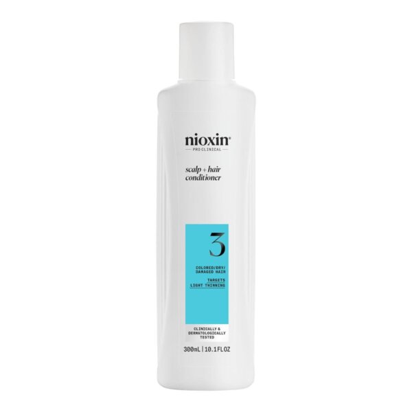 Nioxin System 3 Color Safe Scalp Therapy Revitalizing Conditioner 3D - Skin revitalizer for fine colored slightly thinning hair juuksepalsam 300 ml Nioxin System 3 Color Safe Scalp Therapy Revitalizing Conditioner 3D – Skin revitalizer for fine colored slightly thinning ha