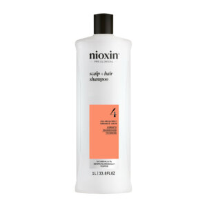 Nioxin System 4 Shampoo Cleanser – Cleansing shampoo for fine colored, significantly thinning hair
