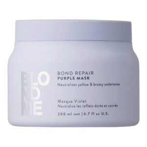 Schwarzkopf Professional BlondMe Bond Repair Purple Mask – Neutralizing mask for blonde hair