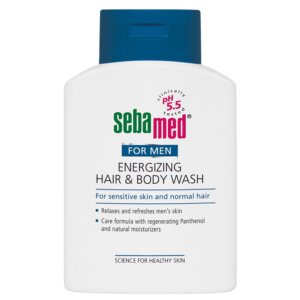 Sebamed For Men Energizing Hair & Body Wash – Invigorating shampoo and shower gel 2in1