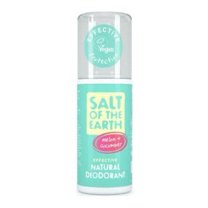 Salt-Of-The-Earth 100% natural deodorant Melon & Cucumber Pure Aura ( Natura l Deodorant) 100 ml