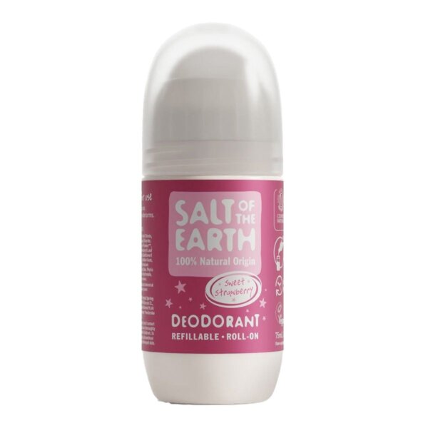 Salt-Of-The-Earth Sweet Strawberry Deo Roll-on (refillable) Salt-Of-The-Earth Sweet Strawberry Deo Roll-on (refillable)