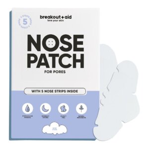 Breakout+aid Cleansing patches for enlarged pores on the nose (5 tk)