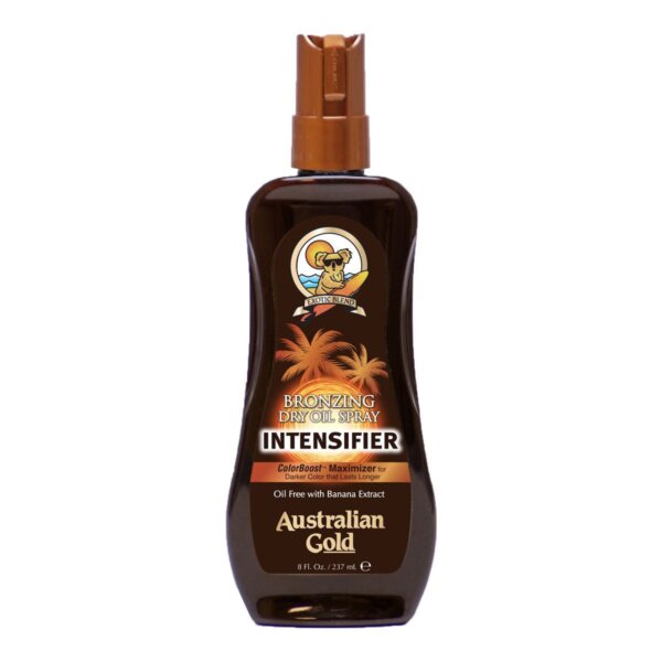 Australian Gold Bronzing Intensifier Dry Oil Spray – Bronzující sprej pro intenzivní opálení