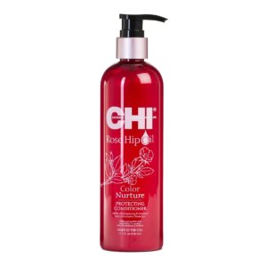 Farouk Systems CHI Rose Hip Oil Color Nurture Protecting Conditioner – Protective conditioner for colored hair