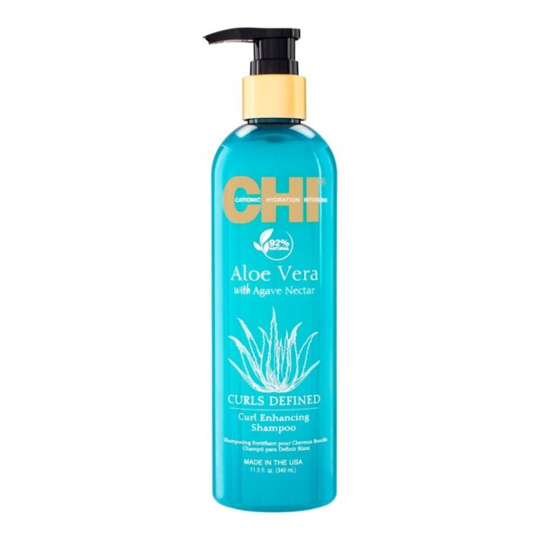 Farouk Systems CHI Aloe Vera Curls Defined Curl Enhancing Shampoo