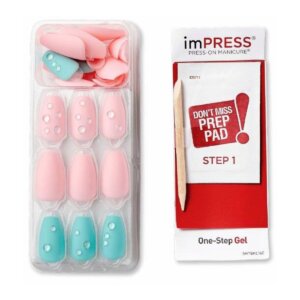 Kiss My Face ImPRESS Nails Dew Drop 30 pcs