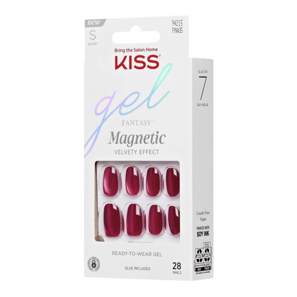 KISS Gel Fantasy Magnetic Set Us Free Nails – gel nails (28 tk)