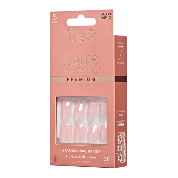 KISS Bare-But-Better Premium Nails 30 ks