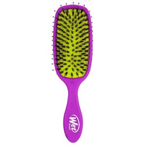 Wet Brush Shine Enhancer hair brush Purple