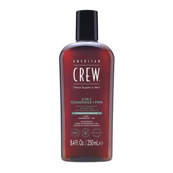 American Crew Chamolie + Pine 3-in-1 Shampoo
