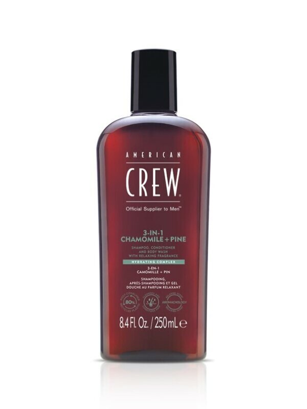 American Crew Chamolie + Pine 3-in-1 Shampoo