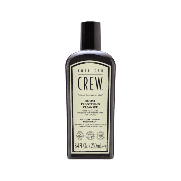 American Crew Boost Pre-Styling Cleanser – Pánský posilující šampon pro jemné vlasy bez objemu
