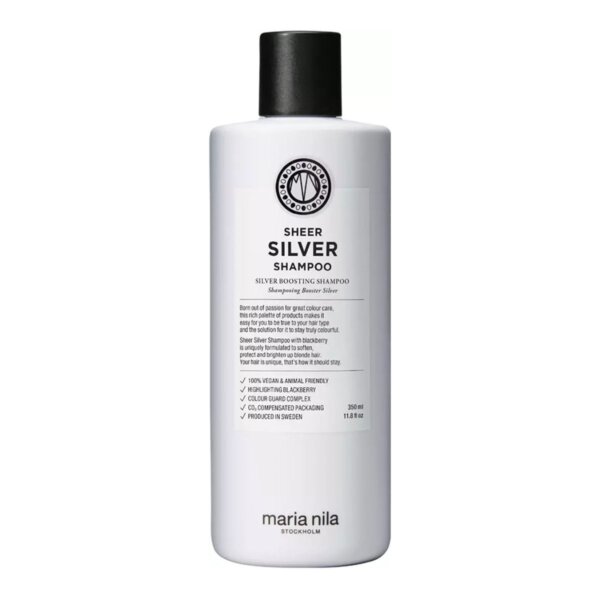 Maria Nila Sheer Silver Shampoo – Shampoo neutralizing yellow tones of hair