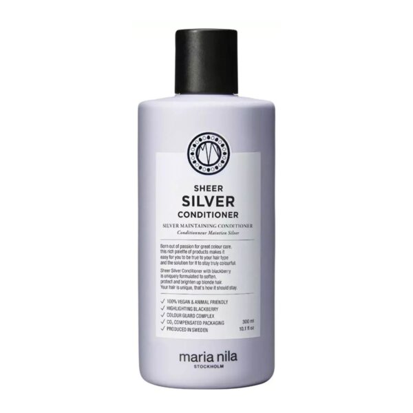 Maria Nila Sheer Silver Conditioner – Moisturizing conditioner neutralizing yellow tones of hair